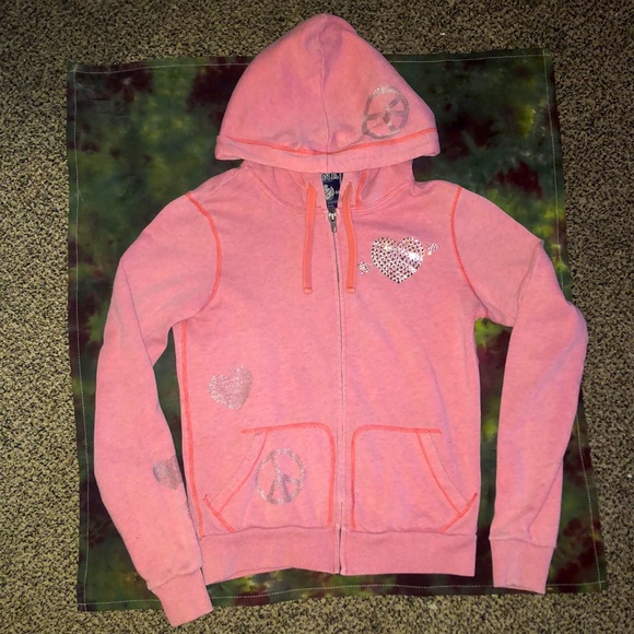 Rare Vintage VS PINK Bling Hoodie - Picture 2 of 8